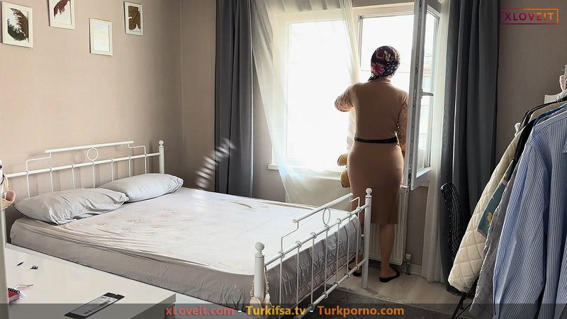 Fatma ile Her telden ifşa Muazzam kalçalı Türbanlı